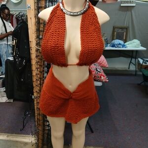 Crochet swimsuit             Ɓ